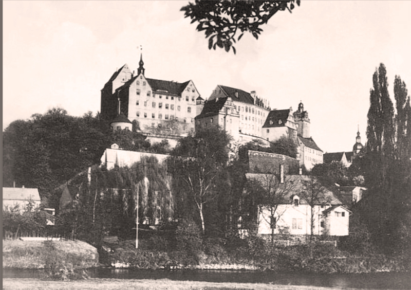 Замок Кольдиц, апрель 1945 года