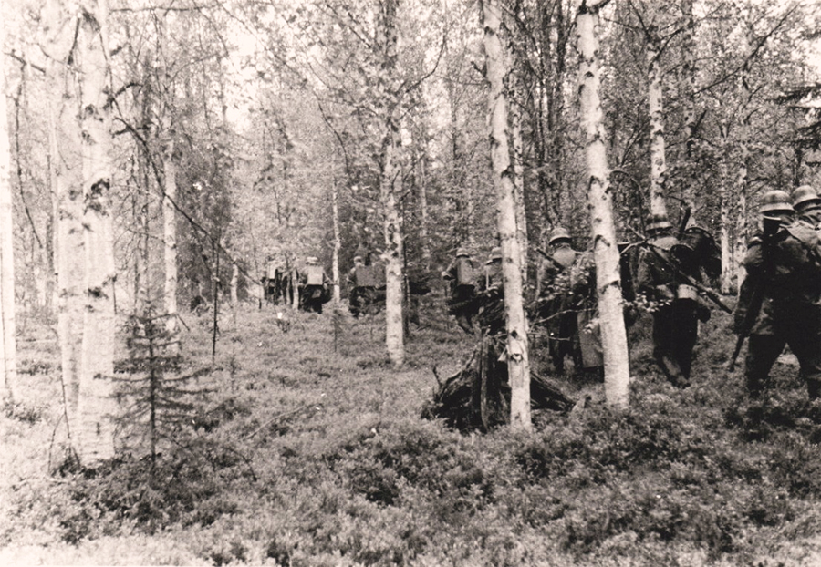 Выдвижение подразделений 169-й пд, лето 1941 г